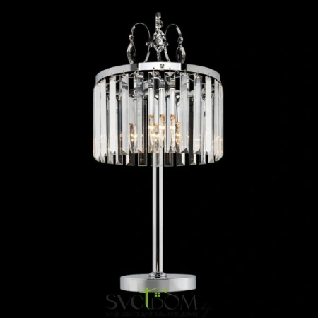 Citilux Инга CL335831 Настольная лампа хрустальная Хром CITILUX