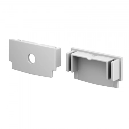 Комплект заглушек (для профиля ALM011S-2M/ ALM-6114-S-2M) 10шт. ALM011EC