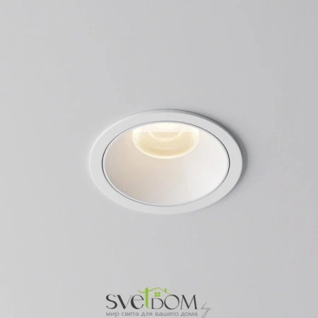 Встраиваемые светильники Maytoni DL043-01-15W3K-RD-W-1 от Магазина Svetdom.by