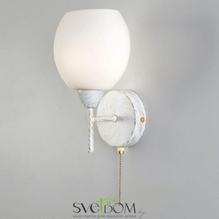 Citilux Флорида CL148310 Бра с выключателем Белое с патиной CITILUX