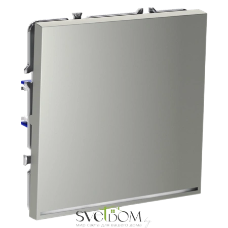 Выключатель одноклавишный с подсветкой Voltum S70 VLS010205  Voltum VLS010205