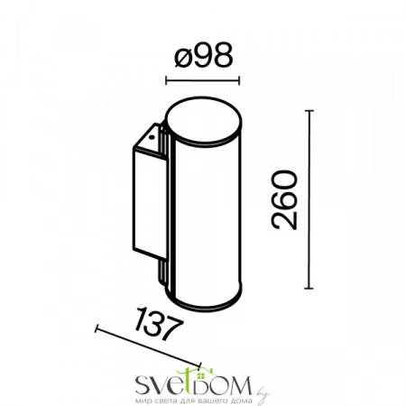 Настенные светильники O434WL-L12GF3K Maytoni | Svetdom.by