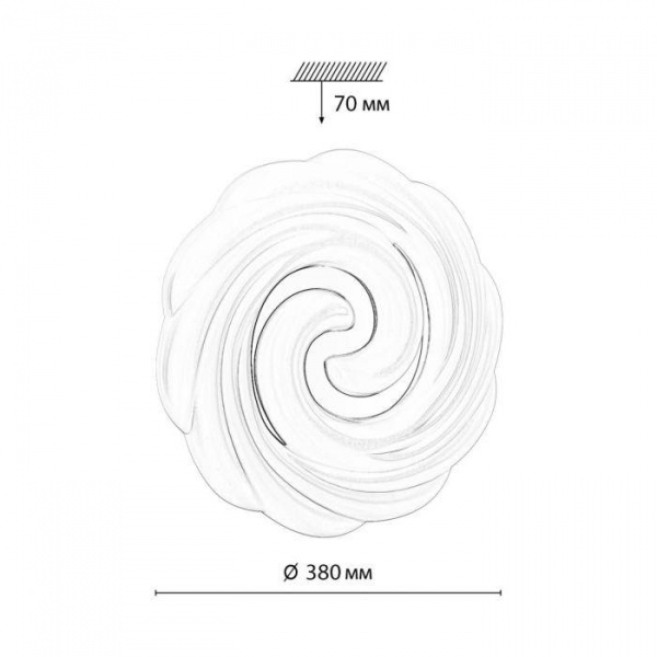 Настенно-потолочные светильники SONEX 7675/DL от Магазина Svetdom.by