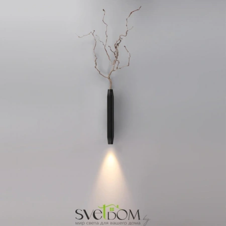 7141/6WLA NATURE ODL25 681 светильник черный/металл IP65 LED 6W 401Лм 38° 3000K 85-265V JUG Odeon Light