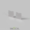 Комплект заглушек (для профиля 35x35) 2 шт., ALM-35-S-EC 642037 Maytoni