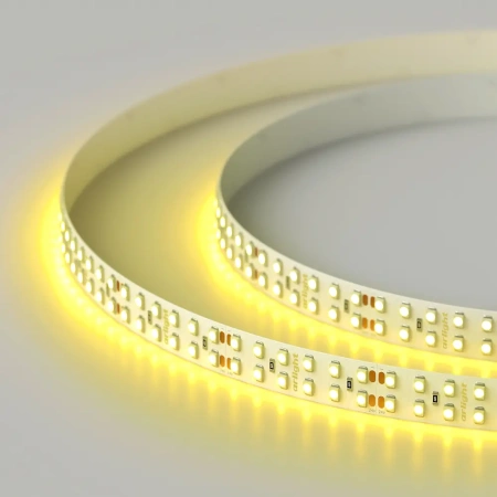 Светодиодная лента RT 2-5000 24V Yellow 2x2 (3528, 1200 LED, LUX) Arlight 008774 Arlight