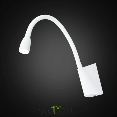 Citilux Декарт CL704340 LED Бра гибкое с выключателем Белое CITILUX