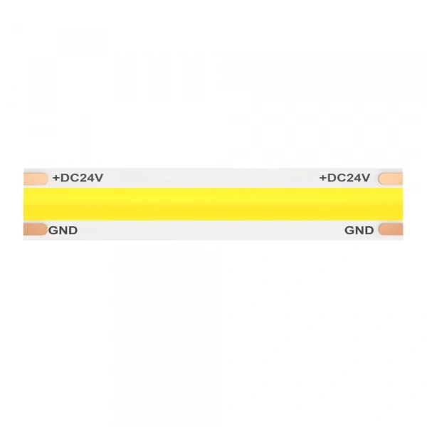 Светодиодная лента 24В COB 12Вт/м 6000K 5м IP20