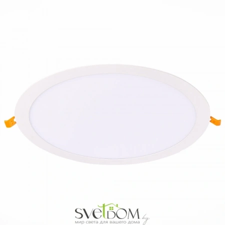 ST209.538.24 Св-к встр. Белый LED 1*24W 3000K 1 728Lm Ra80 110° IP20 D300xH8 90-265V Встраиваемые светильники ST LUCE