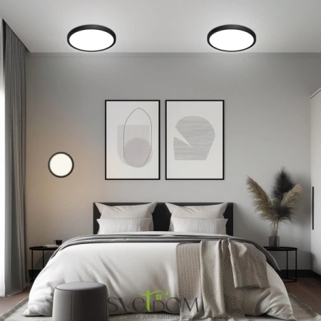 Citilux Бейсик CL738241V Светильник накладной Чёрный CITILUX