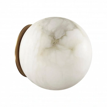 6684/5CLA L-VISION ODL24 121   Потолочный светильник латунь/металл/алебастр IP20 LED 5W 3000/4000 MARBELLA