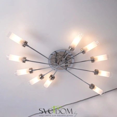Citilux Хеликс CL109101 Люстра потолочная Матовый Хром CITILUX
