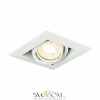 ST250.558.01 Св-к встр. Черный, Белый GU10 1*50W  IP20 L126xW126xH70 220V Без ламп Встраиваемые светильники ST LUCE