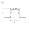 Угол SL-LINIA32-FANTOM Arlight 030097 Arlight