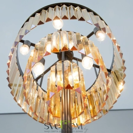 Citilux Мартин CL332992 Торшер хрустальный Шампань CITILUX