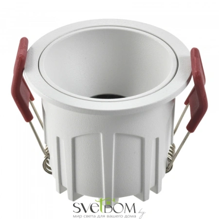 ST757.538.10R Св-к встр. Белый LED 1*10W 60° IP20 D65xH52 85-265V В комплекте Встраиваемые светильники ST LUCE