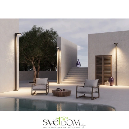 Столб для паркового светильника Outdoor O473P-GF Maytoni