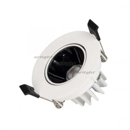 ARLIGHT Светильник MS-FORECAST-BUILT-TURN-R82-8W Day4000 (WH-BK, 32 deg, 230V) (Arlight, IP20 Металл, 5 лет)
