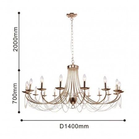 Люстры подвесные2591-18P Favourite | Svetdom.by