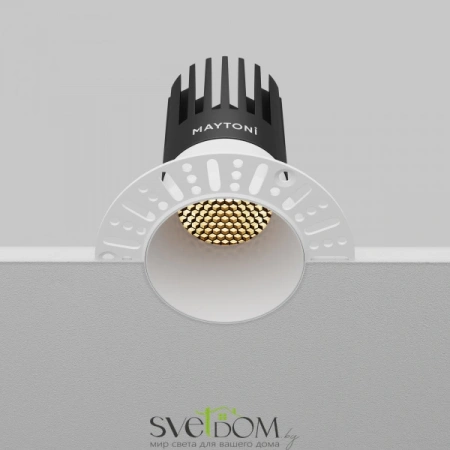 Встраиваемые светильники Maytoni DL122-15W-2.7K-TRS-W от Магазина Svetdom.by
