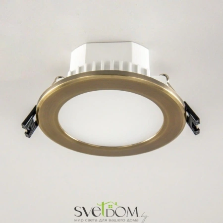 Citilux Акви CLD008113V LED Встраиваемый светильник Бронза CITILUX