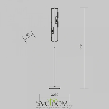 MOD099FL-02G Maytoni