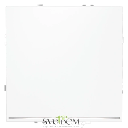 Выключатель одноклавишный с подсветкой Voltum S70 VLS010202  Voltum VLS010202
