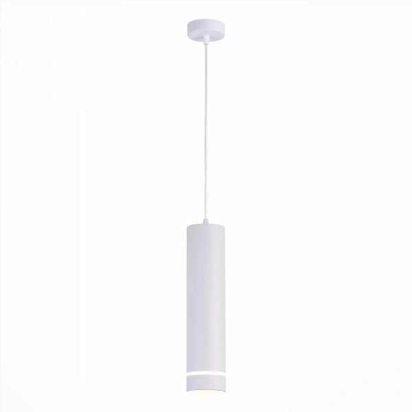 ST115.543.12 Светильник подвесной Белый LED 1*12W 4000K 936Lm Ra>90 120° IP20 D80xH300 165-265V Подвесные светильники