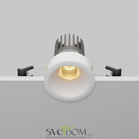 Встраиваемые светильники Maytoni DL123-10W-2.7K-W от Магазина Svetdom.by