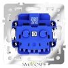 Розетки электрические с заземлением Voltum S70 VLS040103  Voltum VLS040103