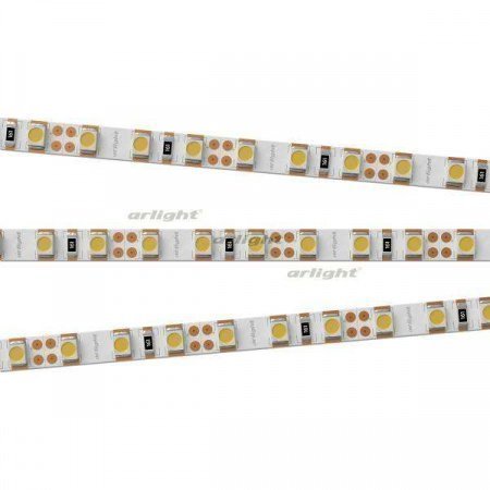 ARLIGHT Лента RT 2-5000 12V White6000 5mm 2x (3528, 600 LED, LUX) (Arlight, 9.6 Вт/м, IP20)