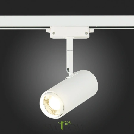 ST600.546.12 Св-к трек. Zoom Белый LED 1*12W 4000K 1 200Lm Ra>80 15-60° IP20 L137xW59xH179 170-240V Однофазная трековая система ST LUCE