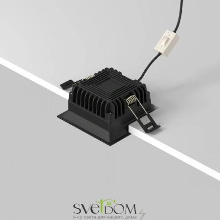 Встраиваемые светильники Maytoni DL056-8W3-4-6K-B от Магазина Svetdom.by