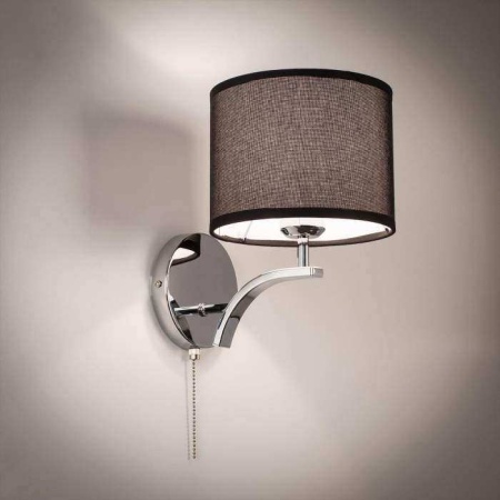 CITILUX CL460312 Эвора Рондо Черный  Св-к Бра CITILUX
