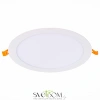 ST209.538.18 Св-к встр. Белый LED 1*18W 3000K 1 296Lm Ra80 110° IP20 D225xH8 90-265V Встраиваемые светильники ST LUCE