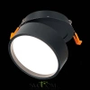 ST651.438.14 Встраиваемый поворотный светильник Черный LED 1*14W 3000K 1 100Lm Ra>90 120° IP20 D105x Встраиваемые светильники ST LUCE
