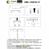 Подвесные светильники Omnilux OML-102016-17 от Магазина Svetdom.by