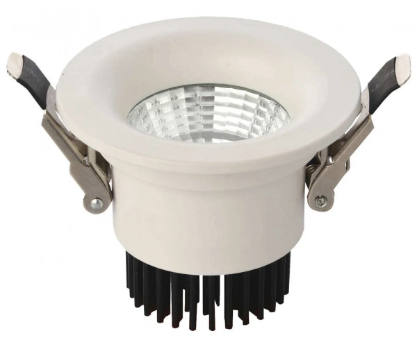 Kink Light 2125(4000K) Светильник белый d8,5 h6,5 Led 7W