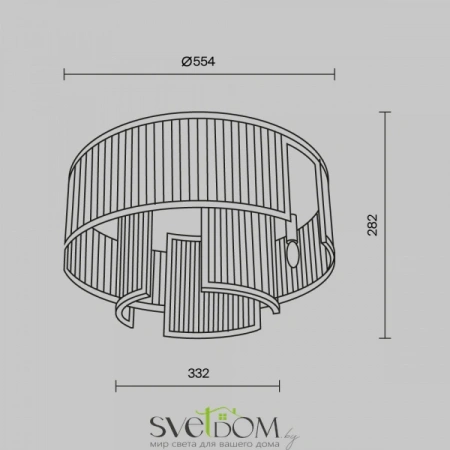 Потолочные светильники Maytoni MOD174CL-06G от Магазина Svetdom.by