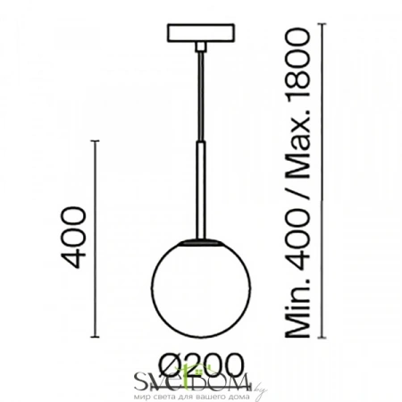 Подвесные светильники Maytoni MOD321PL-01W1 от Магазина Svetdom.by