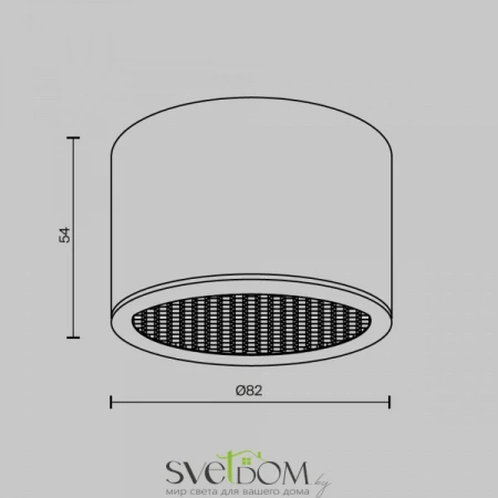 Потолочные светильники Maytoni C122CL-GX53-W от Магазина Svetdom.by