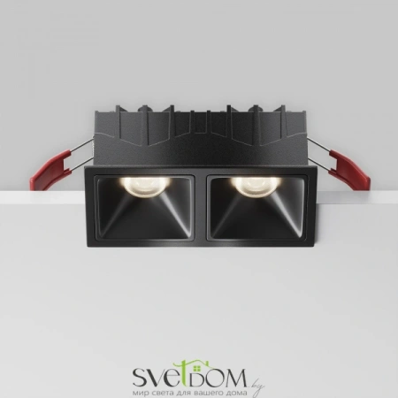 Встраиваемый светильник Technical DL043-02-10W4K-SQ-B-1 Maytoni