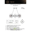 Люстры подвесныеAPL.097.03.10 Aployt | Svetdom.by