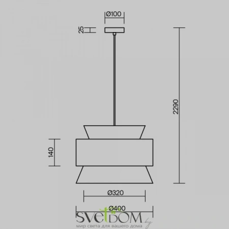 Подвесные светильники Freya FR5492PL-01B от Магазина Svetdom.by