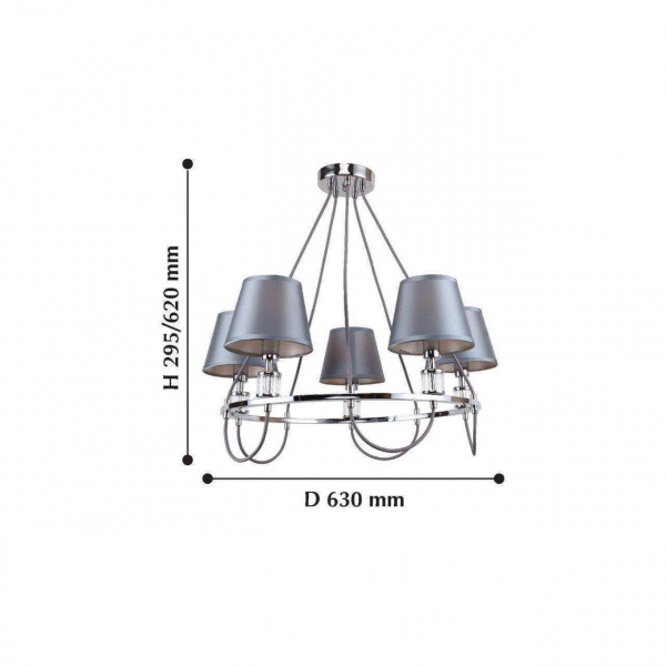 Люстры потолочные2193-5P Favourite | Svetdom.by