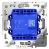 Проходной переключатель двухклавишный с подсветкой Voltum S70 VLS020404  Voltum VLS020404