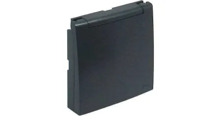 Лицевая панель для розетки 2к+З с защитной крышкой Logus90 Efapel 90634 TIS