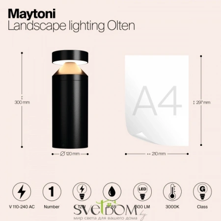 O591FL-L12GF3K Maytoni