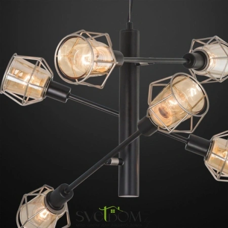 Citilux Таверна CL542161 Люстра подвесная Чёрная CITILUX