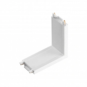 135214 SHINO NT23 043 белый Соединитель с токопроводом "Г" для низковольтного шинопровода IP20 48V SMAL